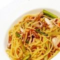 SOIN23's cooksnap of when they made *塩レモン*de いかとアスパラのパスタ.