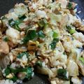 ミンチャンまま's cooksnap of when they made 豚そぼろとレタスのチャーハン.