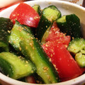 kazuuuamtg's cooksnap of when they made あと一品が超簡単☆旨味のたたききゅうり.