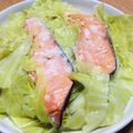 nyoko3's cooksnap of when they made 鮭とキャベツの塩麹蒸し.