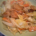 海理ママ's cooksnap of when they made 『鮭のマヨポン炒め』.