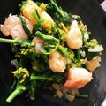 クックGP3A41☆'s cooksnap of when they made 春だ！菜の花と海老の炒め物.