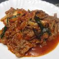 ジョングレ's cooksnap of when they made スタミナ弁当おかずに☆牛肉ニラキムチ炒め.