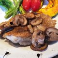 おふな♡'s cooksnap of when they made 鶏もも肉のソテー、きのこのソース.