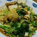 みけ109's cooksnap of when they made 国産さとうきび糖de厚揚げ糸こんの卵とじ.