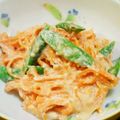 オレンジコスモス's cooksnap of when they made 超簡単に‼︎人参とアスパラの白和え☆.