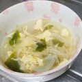 もぐ・ω・くま's cooksnap of when they made もやしと卵のスープ.