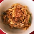 naopreza's cooksnap of when they made ランチに！　豚肉　油揚げの　焼きうどん！.