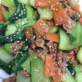 ☆らいちょう☆'s cooksnap of when they made 簡単‼豚肉とチンゲン菜の中華炒め.