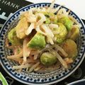 ＊＊ななみ＊＊'s cooksnap of when they made *簡単！芽キャベツの味噌マヨネーズあえ*.