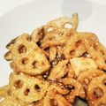 momokoto's cooksnap of when they made 蓮根、しいたけ、鶏肉の甘酢炒め.