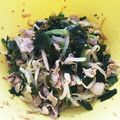 ひなぶぅー's cooksnap of when they made 節約＊もやしと豚こま肉のおかずナムル.