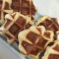 シナモンロールA's cooksnap of when they made ベルギーワッフル☆リエージュ☆.