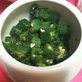 ゆきみち0127's cooksnap of when they made 簡単!!オクラとしそのナムル.
