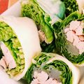 ここあ1335's cooksnap of when they made ヘルシー❤ささみと水菜の生春巻き❤.