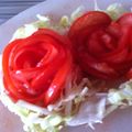 Yokchina's cooksnap of when they made ひと手間かけよう！トマトの薔薇(飾り切り.