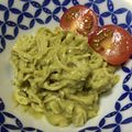 まゆたっく's cooksnap of when they made おいしくってきれいになる♪切干大根のアボカド和え.