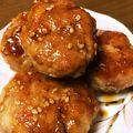きーママ☆'s cooksnap of when they made 里芋と豚ミンチの肉団子☆甘辛酸っぱい☆.