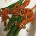 H♡S's cooksnap of when they made インゲンのきんぴら.