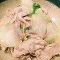 hihikiki's cooksnap of when they made 白菜と豚肉の塩あんかけ(^^).