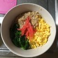りゅうしんのmama's cooksnap of when they made ◆バツグンに美味しい三色丼：鶏そぼろ◆.