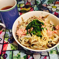 クックBNQ5PD☆'s cooksnap of when they made 舞茸とシーチキンの和風パスタ♪柚子胡椒味.