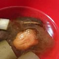 諒LOVE's cooksnap of when they made 梅吸い（梅干し＆とろろ昆布のお吸物）.