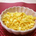 赤い電話's cooksnap of when they made タルタル、サンドイッチ用卵を早く作る方法.
