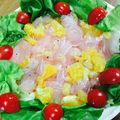 クック8USJ01☆'s cooksnap of when they made マグロのカルパッチョ.