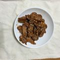 クックX6SMOK☆'s cooksnap of when they made 糖質制限◆豚ヒレ肉の胡麻照り焼き.