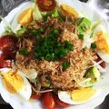 マーブルとラン's cooksnap of when they made 納豆・アボカド・オクラ・豆腐サラダ.