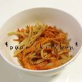 papikun's cooksnap of when they made じゃがいもと桜エビのエスニックきんぴら.