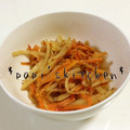 papikun's cooksnap of when they made じゃがいもと桜エビのエスニックきんぴら.