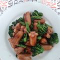 クックLXRTHI☆'s cooksnap of when they made 和風ソーセージとブロッコリーのソテー.