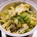 リオレイアリオレウス's cooksnap of when they made 猿も作れる簡単 キャベツの塩昆布ナムル.