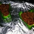 クック26352G☆'s cooksnap of when they made パン粉卵不要！簡単♪ピーマンの肉詰め風♡.