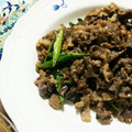 クックO4L6DZ☆'s cooksnap of when they made 牛肉とアスパラのオイマヨ炒め.