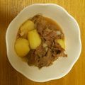 mianna775's cooksnap of when they made 簡単肉じゃが♪簡単じゃがいも玉ねぎの煮物.