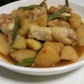 まりたま's cooksnap of when they made 焼肉のたれで手羽元と新じゃがの甘辛煮.