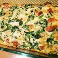 snowsay's cooksnap of when they made きのことほうれん草のキッシュ.