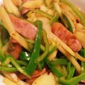 けいたーむ's cooksnap of when they made 千切りじゃがいものシャキシャキ中華炒め☆.
