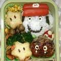 ako❀'s cooksnap of when they made キャラ弁☆マリオ.