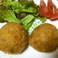 毎日楽しい's cooksnap of when they made 絶品！チーズinカレーライスコロッケ.