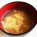 sαкi's cooksnap of when they made ふんわり卵とベーコンのコンソメスープ.
