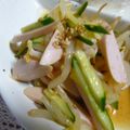 ＴＯＭＯＷＡＴ's cooksnap of when they made 魚肉ソーセージと野菜のピリ辛和え.