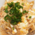 手作り★ママ's cooksnap of when they made ネギたっぷりのたまご丼.