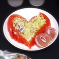 なおちゃん・ω・＊'s cooksnap of when they made ハート型のトマト。究極のトマトサラダ.