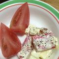 ゆきりんこ。's cooksnap of when they made ✿カニカマとチーズのブラペマヨ和え✿.