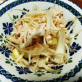 豆乳pudding's cooksnap of when they made 安あがり！もやしと豚肉の中華あえ.