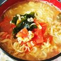 クックUL8OCM☆'s cooksnap of when they made イタリアンなサッポロ一番塩ラーメン♪.